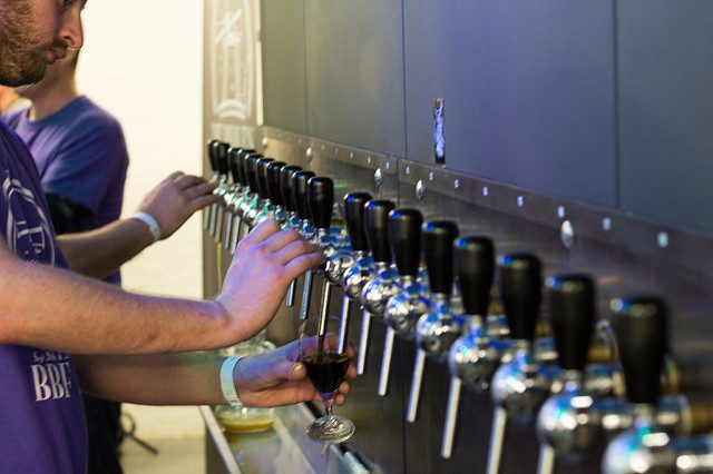 Photo Of Beer Being Served At A Beer Festival -Columbia Distributing