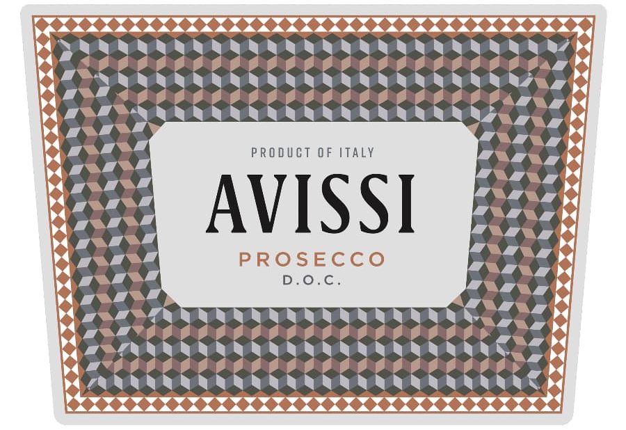 Avissi Prosecco front label
