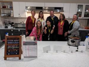 Columbia Distributing team at the Ronald McDonald House
