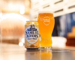 Samuel Adems just the haze beer