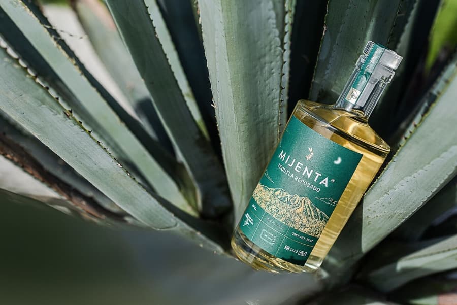 Mijenta Tequila Reposado bottle
